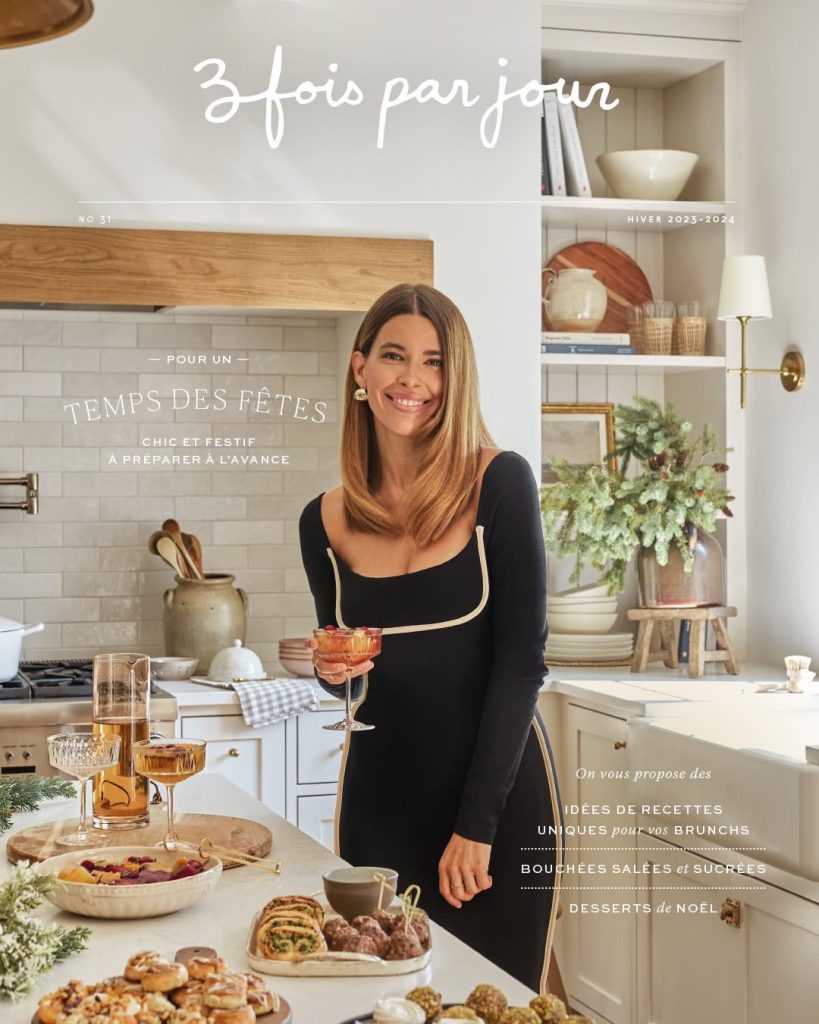 Couverture magazine Trois fois par jour