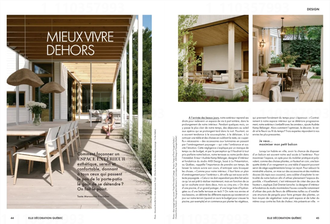 Elle Décoration p. 44 et 45